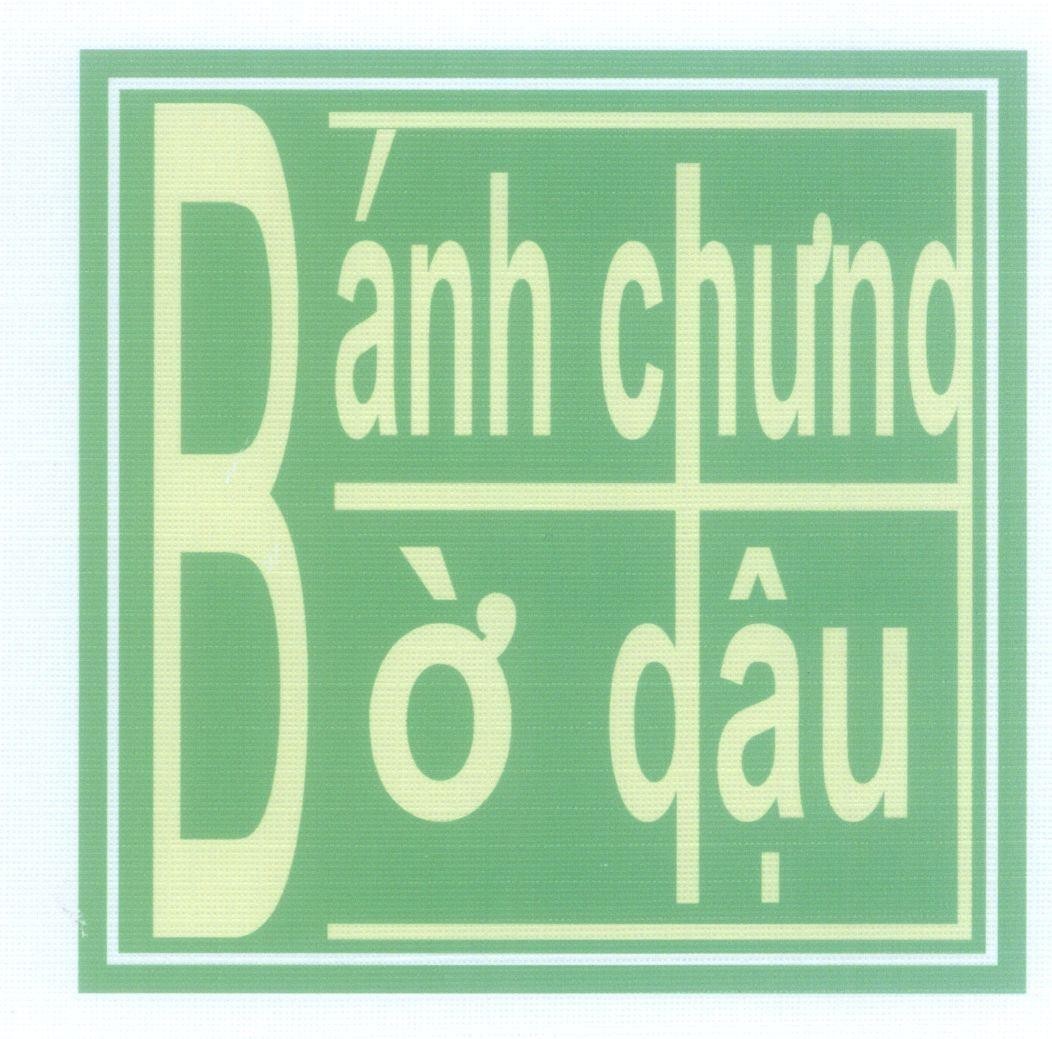 Mẫu nhãn hiệu Bánh Chưng Bờ Đậu