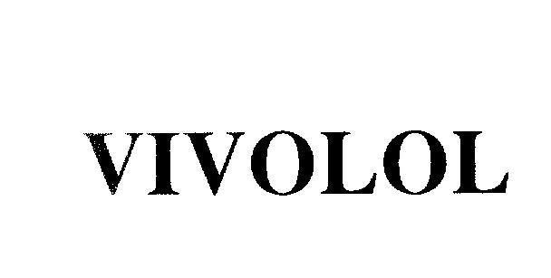 Mẫu nhãn hiệu VIVOLOL