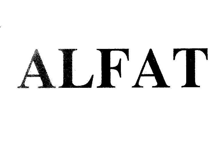 Mẫu nhãn hiệu ALFAT