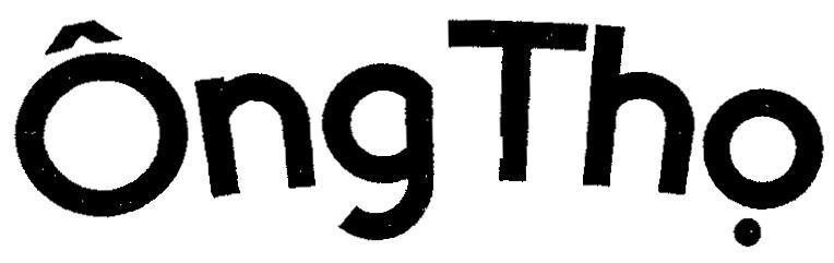 Mẫu nhãn hiệu Ông Thọ
