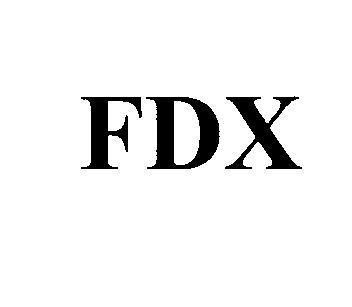 Mẫu nhãn hiệu FDX