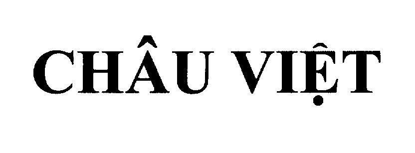 Mẫu nhãn hiệu Châu Việt
