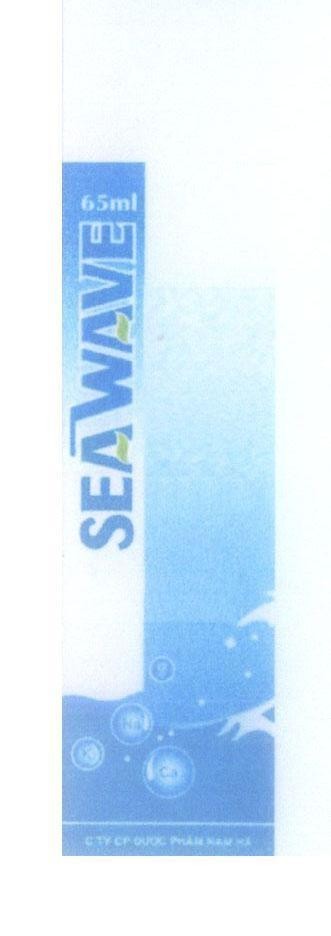 Mẫu nhãn hiệu SEAWAVE 65ml Na K Ca Cty CP Dược Phẩm Nam Hà