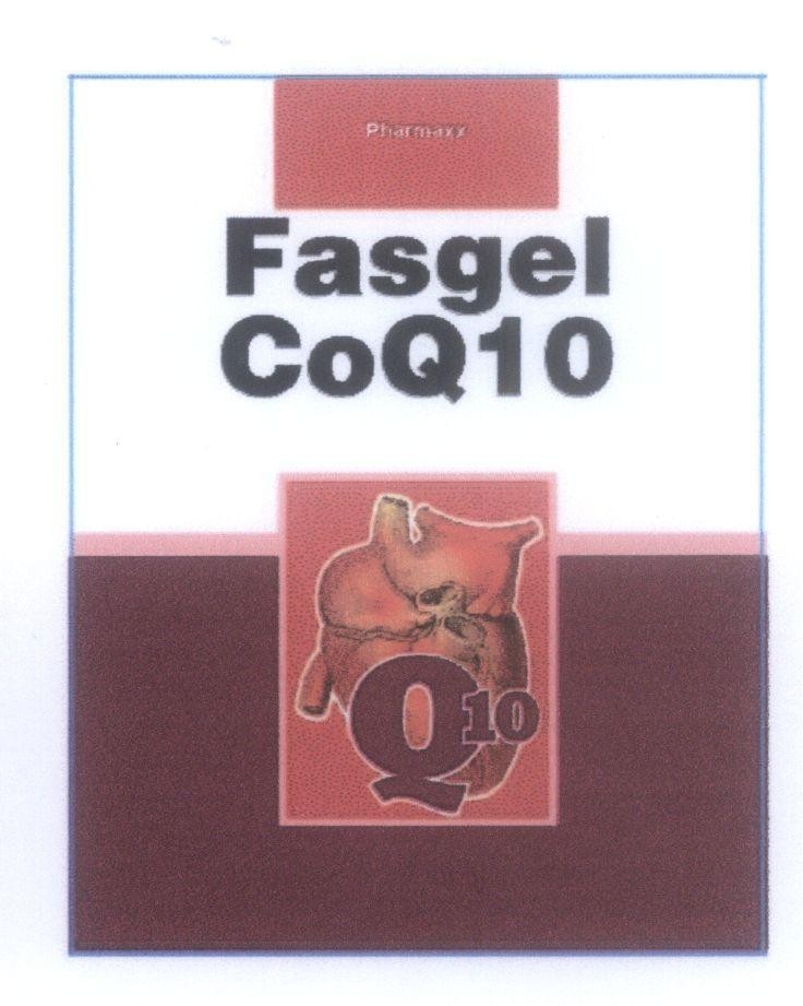 Mẫu nhãn hiệu Pharmaxx Fasgel CoQ10