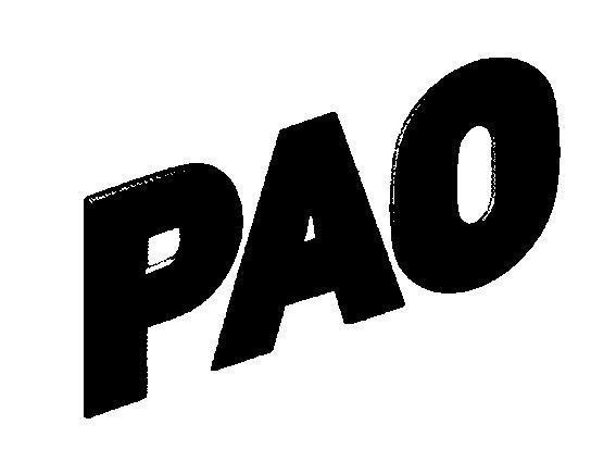 Mẫu nhãn hiệu PAO