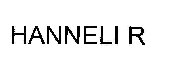 Mẫu nhãn hiệu HANNELI R