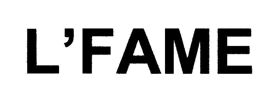 Mẫu nhãn hiệu L'FAME