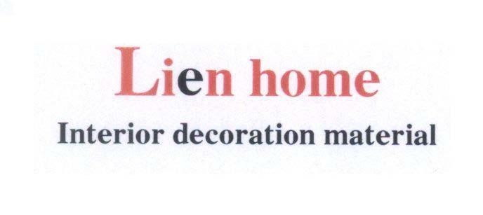 Mẫu nhãn hiệu Lien home Interior decoration material