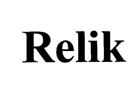 Mẫu nhãn hiệu Relik