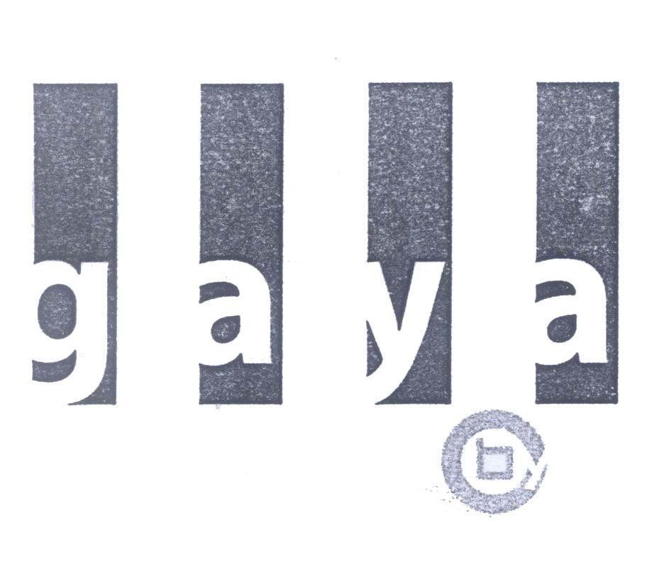Mẫu nhãn hiệu gaya by g a y a b y