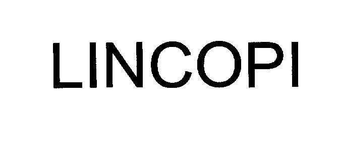 Mẫu nhãn hiệu LINCOPI