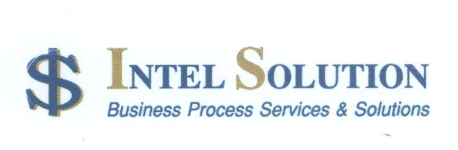Mẫu nhãn hiệu I S INTEL SOLUTION Business Process Services & Solutions $
