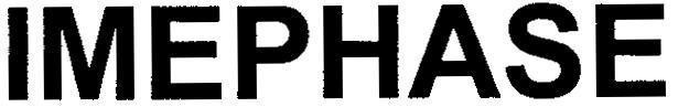 Mẫu nhãn hiệu IMEPHASE