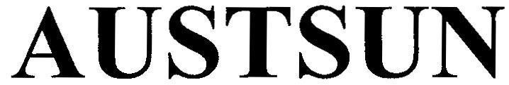 Mẫu nhãn hiệu AUSTSUN