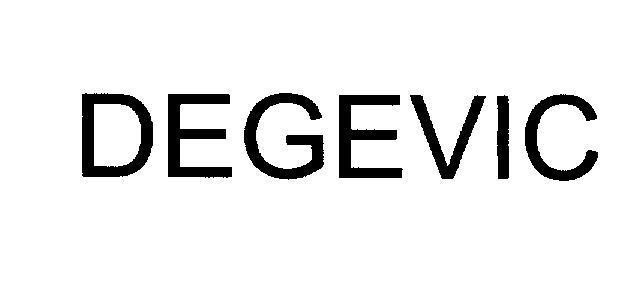 Mẫu nhãn hiệu DEGEVIC