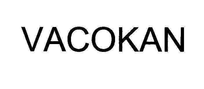 Mẫu nhãn hiệu VACOKAN
