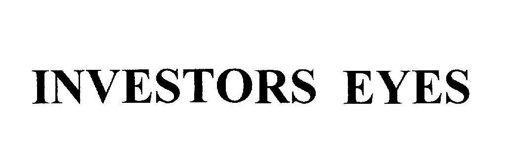 Mẫu nhãn hiệu INVESTORS EYES
