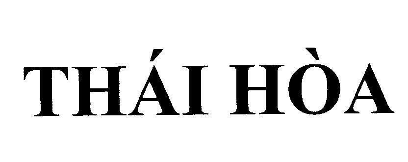 Mẫu nhãn hiệu Thái Hoà
