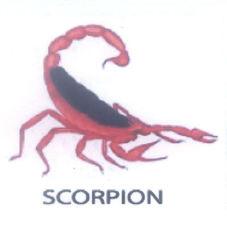 Mẫu nhãn hiệu SCORPION