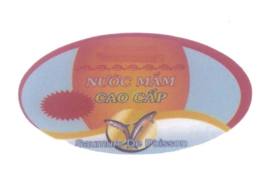 Mẫu nhãn hiệu Nước Mắm Cao Cấp Saumure De Poisson