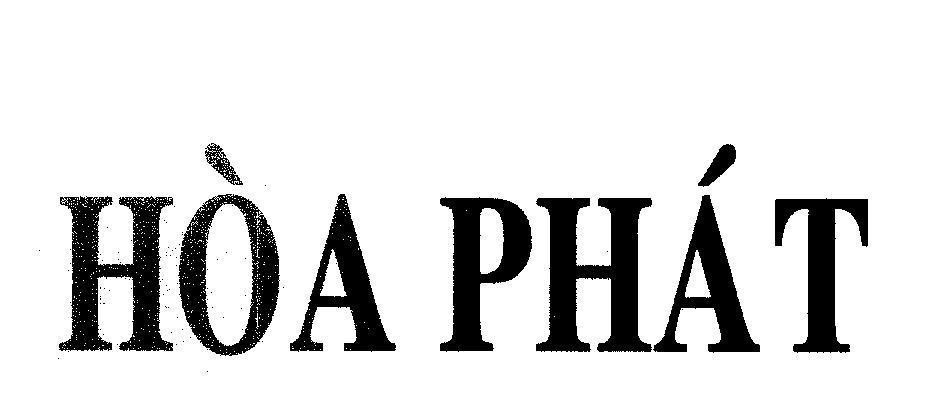 Mẫu nhãn hiệu Hòa Phát