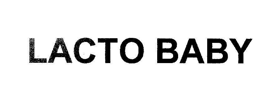 Mẫu nhãn hiệu LACTO BABY