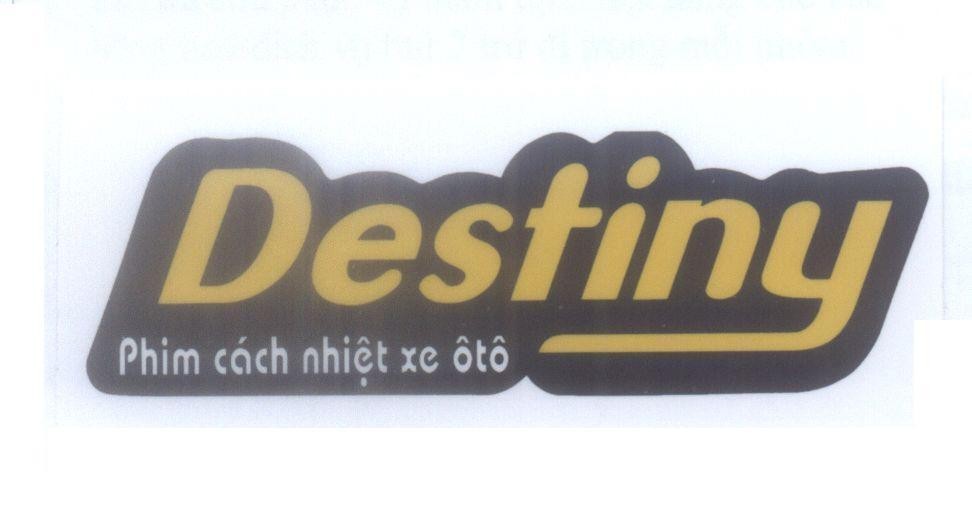 Mẫu nhãn hiệu Destiny Phim cách nhiệt xe ô tô
