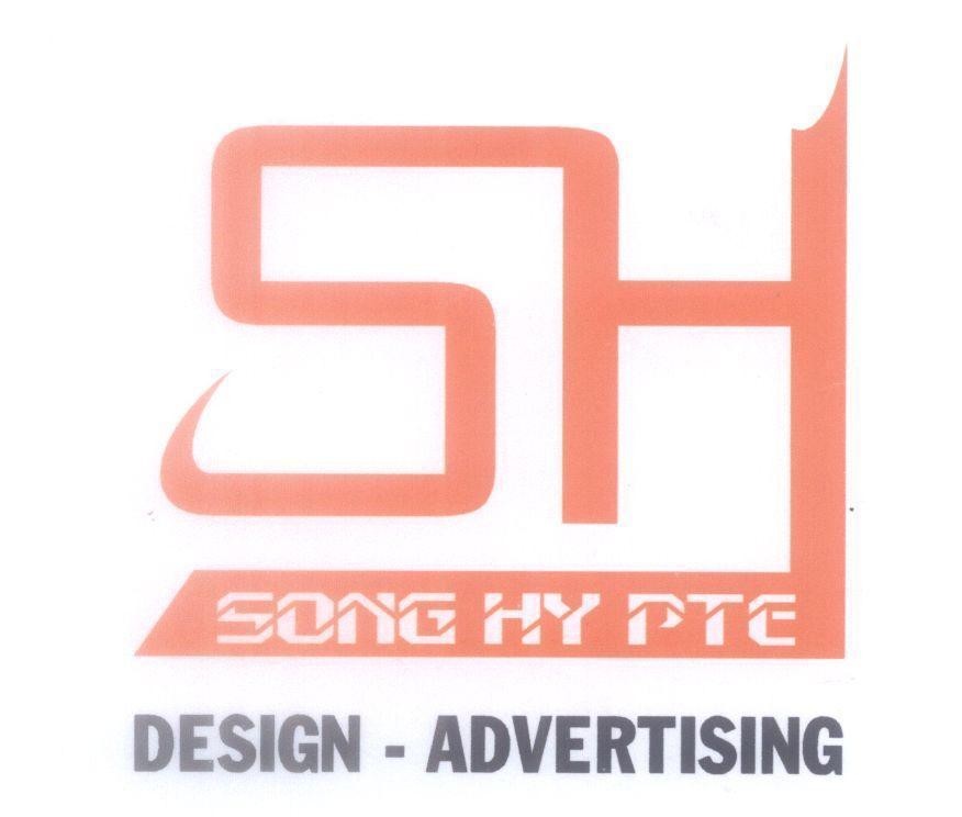 Mẫu nhãn hiệu SH SONG HY PTE DESIGN - ADVERTISING