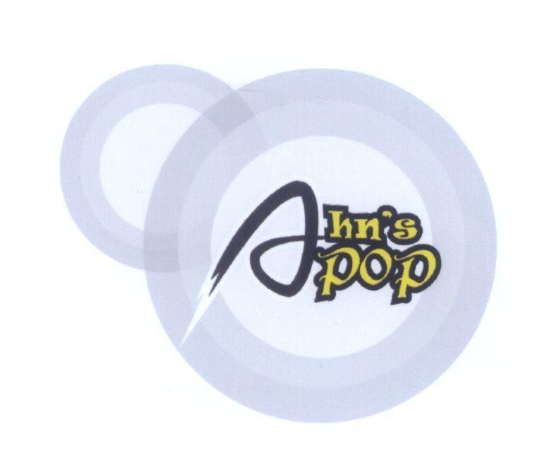 Mẫu nhãn hiệu Ahn's Pop