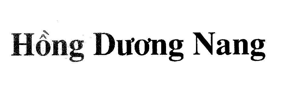 Mẫu nhãn hiệu Hồng Dương Nang