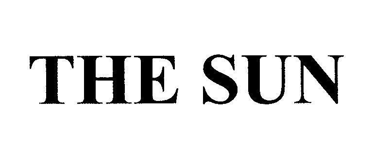 Mẫu nhãn hiệu THE SUN