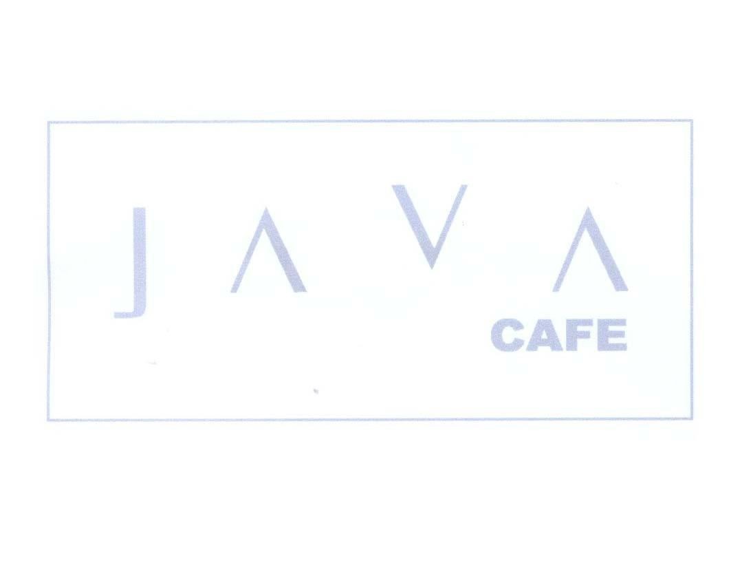 Mẫu nhãn hiệu JAVA CAFE
