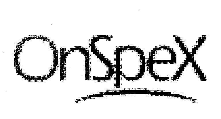 Mẫu nhãn hiệu OnSpeX