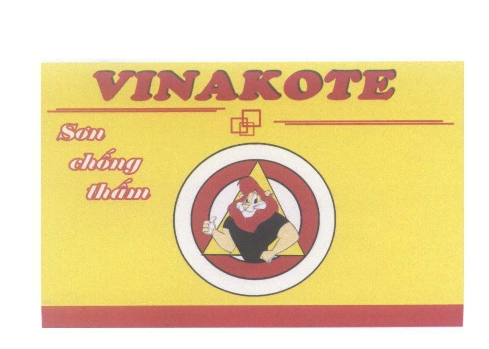 Mẫu nhãn hiệu VINAKOTE Sơn chống thấm