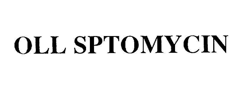 Mẫu nhãn hiệu OLL SPTOMYCIN
