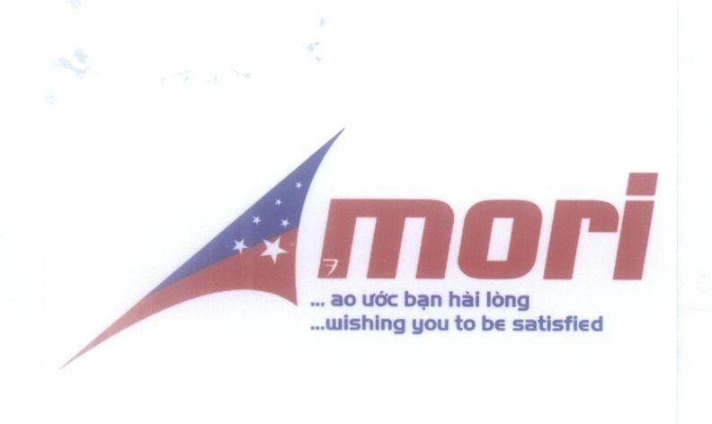 Mẫu nhãn hiệu mori ...ao ước bạn hài lòng ...wishing you to be satisfied