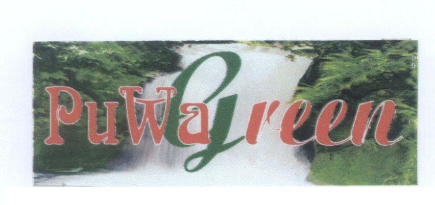 Mẫu nhãn hiệu PuWagreen PuWa Green