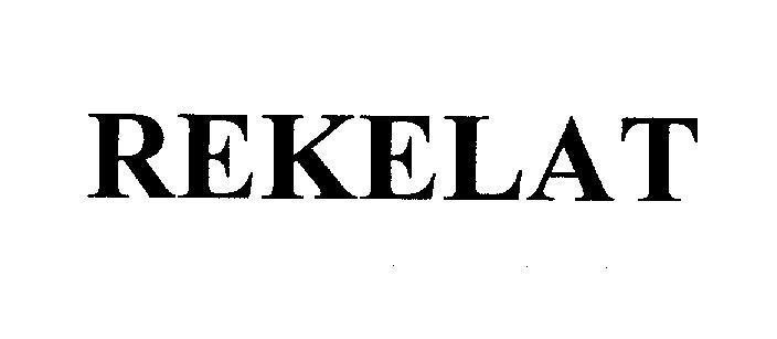 Mẫu nhãn hiệu REKELAT