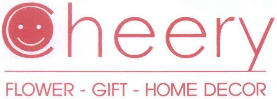 Mẫu nhãn hiệu Cheery FLOWER - GIFT - HOME DECOR