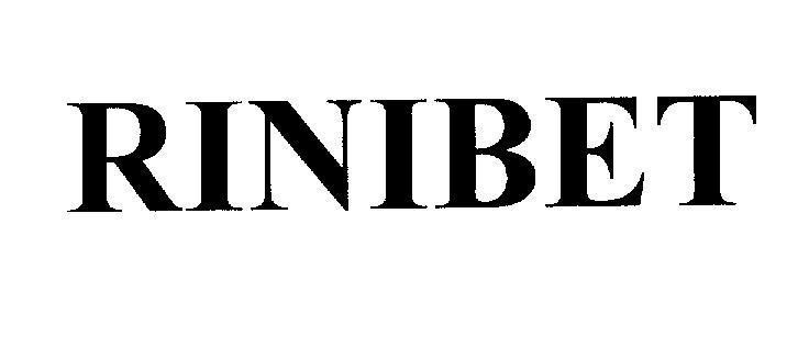 Mẫu nhãn hiệu RINIBET