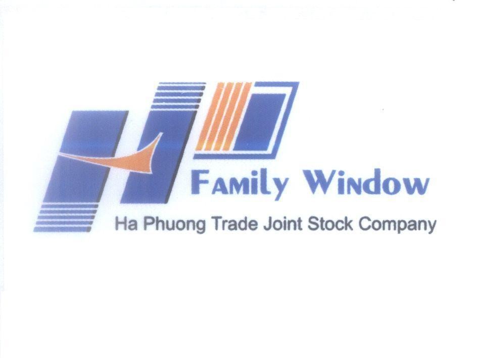 Mẫu nhãn hiệu HP FAMILY WINDOW Ha Phuong Trade Joint Stock Company