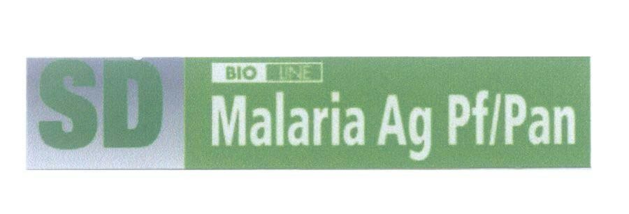Mẫu nhãn hiệu SD BIOLINE Malaria Ag Pf/Pan