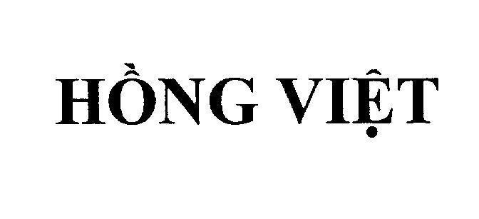 Mẫu nhãn hiệu Hồng Việt