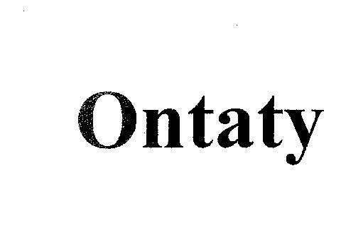 Mẫu nhãn hiệu Ontaty
