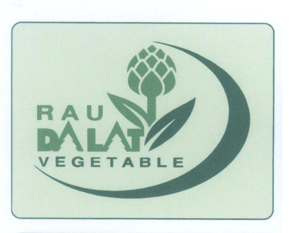 Mẫu nhãn hiệu Rau DA LAT VEGETABLE