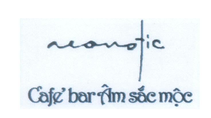 Mẫu nhãn hiệu Acoustic Cafe bar Âm sắc mộc