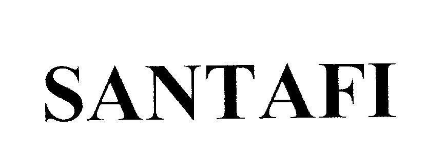 Mẫu nhãn hiệu SANTAFI