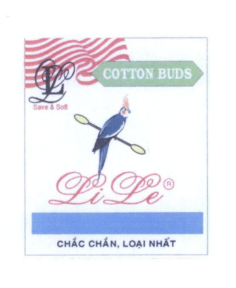 Mẫu nhãn hiệu LL L LiLe Save & Soft COTTON BUDS, Chắc Chắn, Loại Nhất