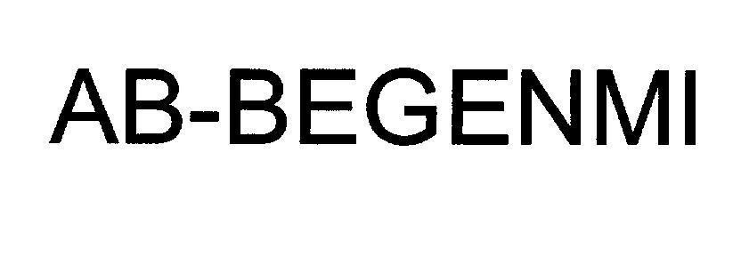 Mẫu nhãn hiệu AB-BEGENMI