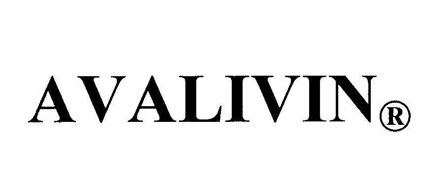 Mẫu nhãn hiệu AVALIVIN